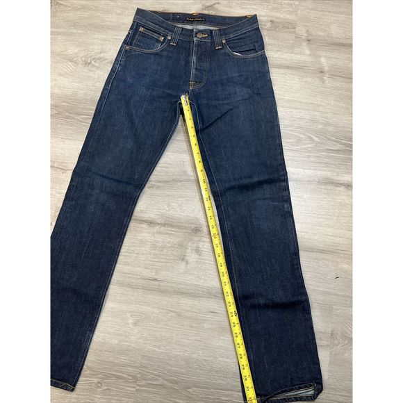 Mens Nudie Jeans Average Joe Organic Cotton blue fits 29 X 34 - Picture 5 of 7